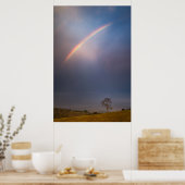 虹と木の風景 ポスター (キッチン)