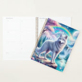 虹と滝を見た狼 プランナー手帳 (ディスプレー)