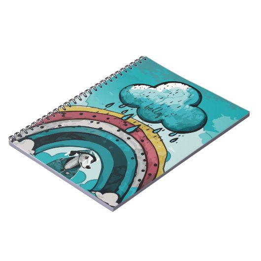 虹と犬 ノートブック (左側)