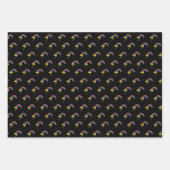 虹と稲妻 ラッピングペーパーシート (正面3)