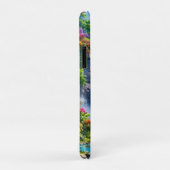 虹と色とりどりの花の魔法の滝 Case-Mate iPhoneケース (裏面/右)