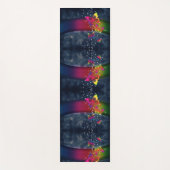 虹と蝶 ヨガマット (正面)