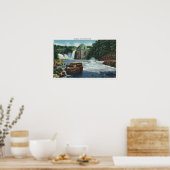 虹と蹄鉄の滝 ポスター (キッチン)