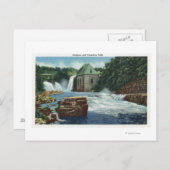 虹と蹄鉄の滝 ポストカード (正面/裏面)