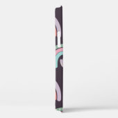  虹と雨滴の留め具で縫い目のない模様 Case-Mate iPhoneケース (裏面 / 右)