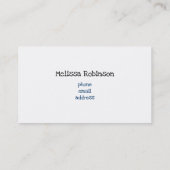 虹と雲の一角 名刺 (裏面)