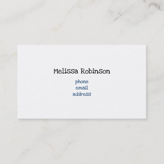 虹と雲の一角 名刺 (裏面)