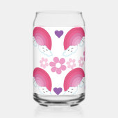 虹と雲 ガラス缶 (正面)