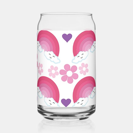 虹と雲 ガラス缶 (裏面)