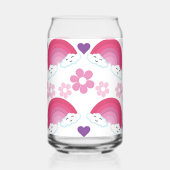 虹と雲 ガラス缶 (左)