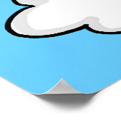 虹と雲 ポスター (角)