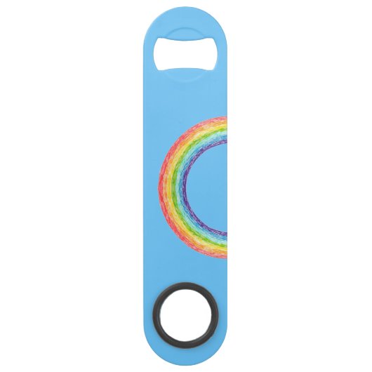 虹と青の空 スピード栓抜き (裏面)