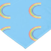 虹と青の空 テーブルクロス (アングル)