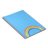 虹と青の空 ノートブック (右側)