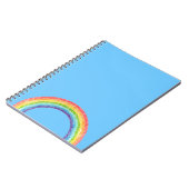 虹と青の空 ノートブック (左側)