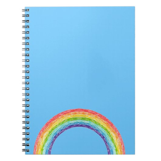虹と青の空 ノートブック (正面)