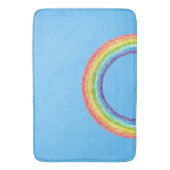 虹と青の空 バスマット (正面縦)