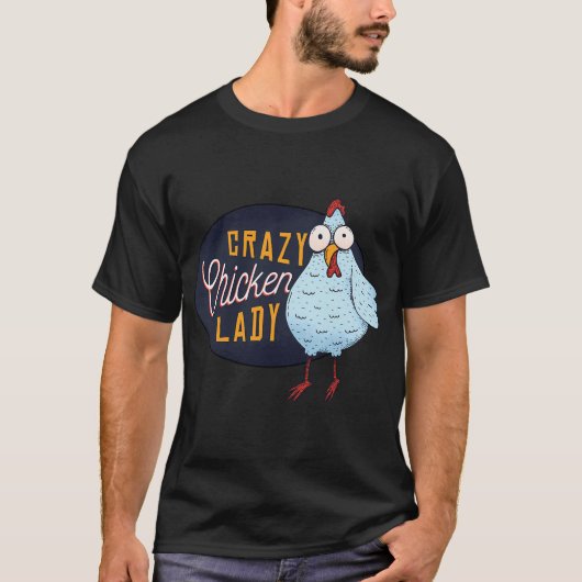 虹と面白いフレーズのユニコーン Tシャツ (正面)