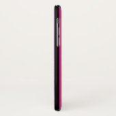 虹と黒のストライプ Case-Mate iPhoneケース (裏面/左)