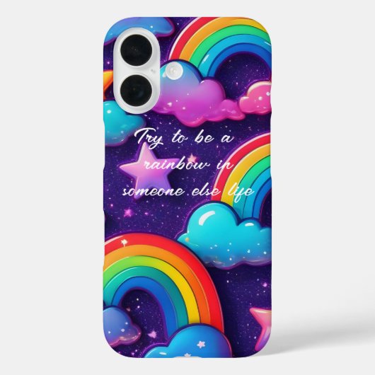 "虹になろう"  Case-Mate iPhoneケース (裏面)
