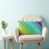 虹によっては蝶デイジーが夢を見ます ランバークッション (椅子)