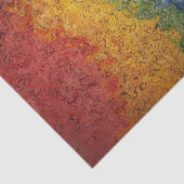 虹によって着色されるエネルギーは縞で飾ります 薄葉紙 (詳細)