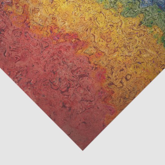 虹によって着色されるエネルギーは縞で飾ります 薄葉紙 (詳細)