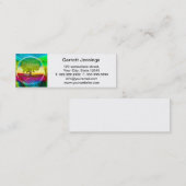 虹によって着色される生命の樹 スキニー名刺 (正面/裏面)