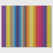 虹によって編まれるメキシコ包装紙 ラッピングペーパー (フラット)