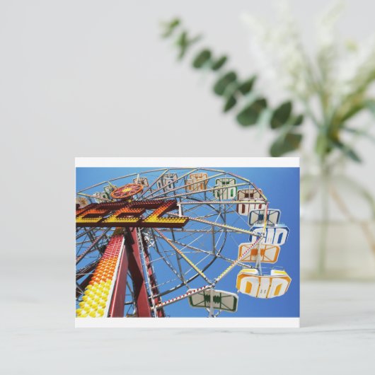 虹に乗る ポストカード (スタンド正面)