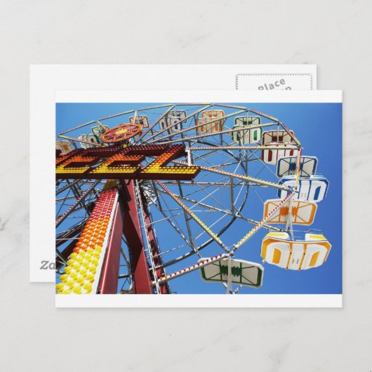 虹に乗る ポストカード (正面/裏面)