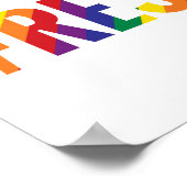 虹に抵抗する ポスター (角)