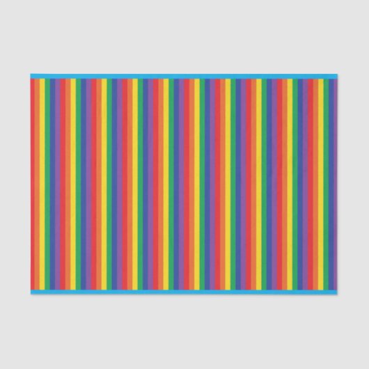 虹のかわいい子の誕生日パーティー 薄葉紙 (正面)