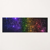 虹のきらめき ヨガマット (正面(横))