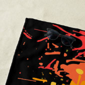 虹のしぶき ビーチタオル (インサイチュ)