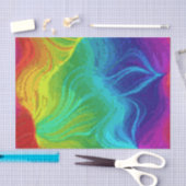 虹のたそがれのティッシュペーパー 薄葉紙 (クラフト)