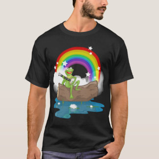 虹のつながりの友達 Tシャツ