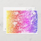 虹のはがき ポストカード (正面/裏面)