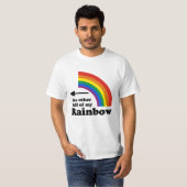 虹のもう半分 (右) Tシャツ (正面フル)