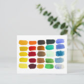 虹のような色 ポストカード (スタンド正面)