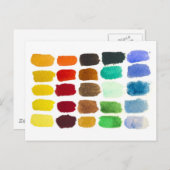 虹のような色 ポストカード (正面/裏面)