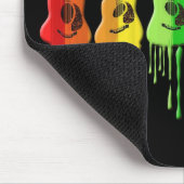 虹のアコースティックギター マウスパッド (コーナー)