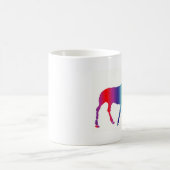 虹のアメリカヘラジカ コーヒーマグカップ (中央)