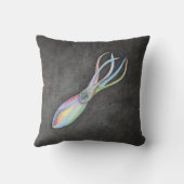 虹のイカの枕 クッション (裏面)