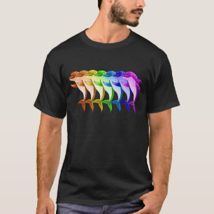 虹のイルカ Tシャツ