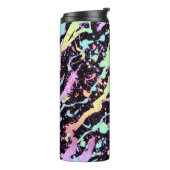 虹のインクのスプラッシュエクストリーム： タンブラー (回転左)