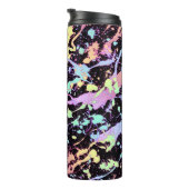 虹のインクのスプラッシュエクストリーム： タンブラー (回転右)