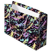 虹のインクのスプラッシュエクストリーム： ラージペーパーバッグ (正面アングル)