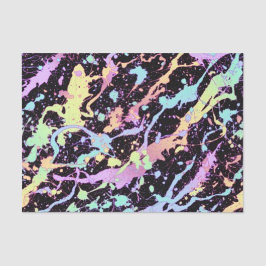 虹のインクのスプラッシュエクストリーム： 薄葉紙 (正面)