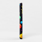 虹のインクの飛絵を描び散 Case-Mate iPhoneケース (裏面/右)